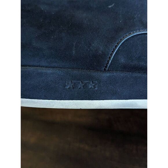 John Varvatos Star USA Navy Blue Suede Derby Oxford Shoes - Size 9.5 main image 5